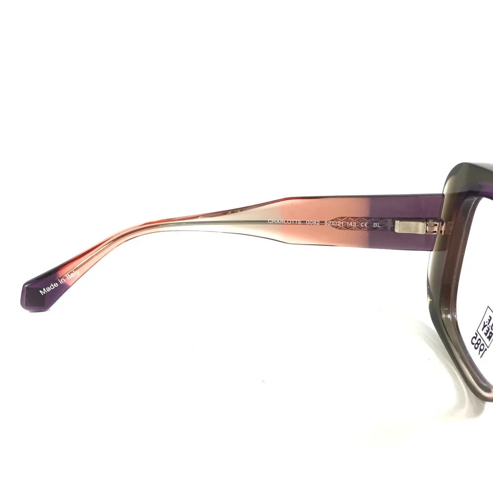 J.F. Rey Eyeglasses Frames CHARLOTTE 0082 BL Blush Brown Pink Purple 52-21-143